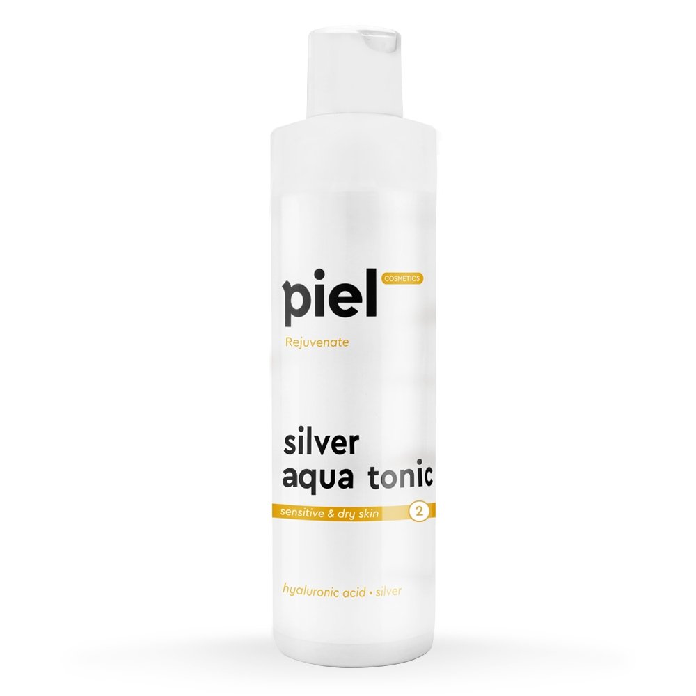 Антивіковий тонік для шкіри з ознаками старіння Piel Cosmetics Rejuvenate Silver Aqua Tonic 250 мл - основне фото