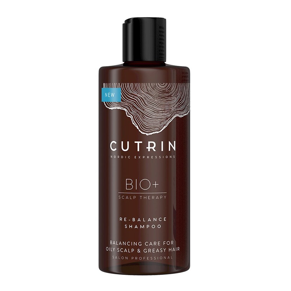 Балансирующий шампунь для жирной кожи головы Cutrin Bio+ Re-balance Shampoo 250 мл - основное фото