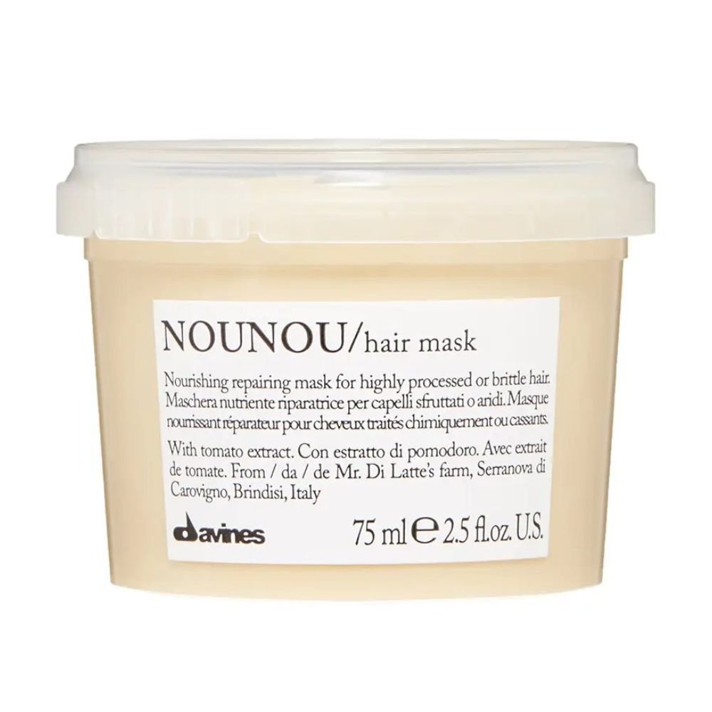 Відновлювальна маска для сухого та ламкого волосся Davines Essential Haircare NOUNOU Hair Mask 75 мл - основне фото