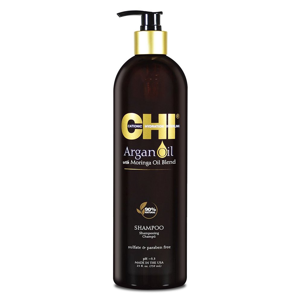 Відновлювальний шампунь для волосся CHI Argan Oil Plus Moringa Oil Shampoo 340 мл - основне фото