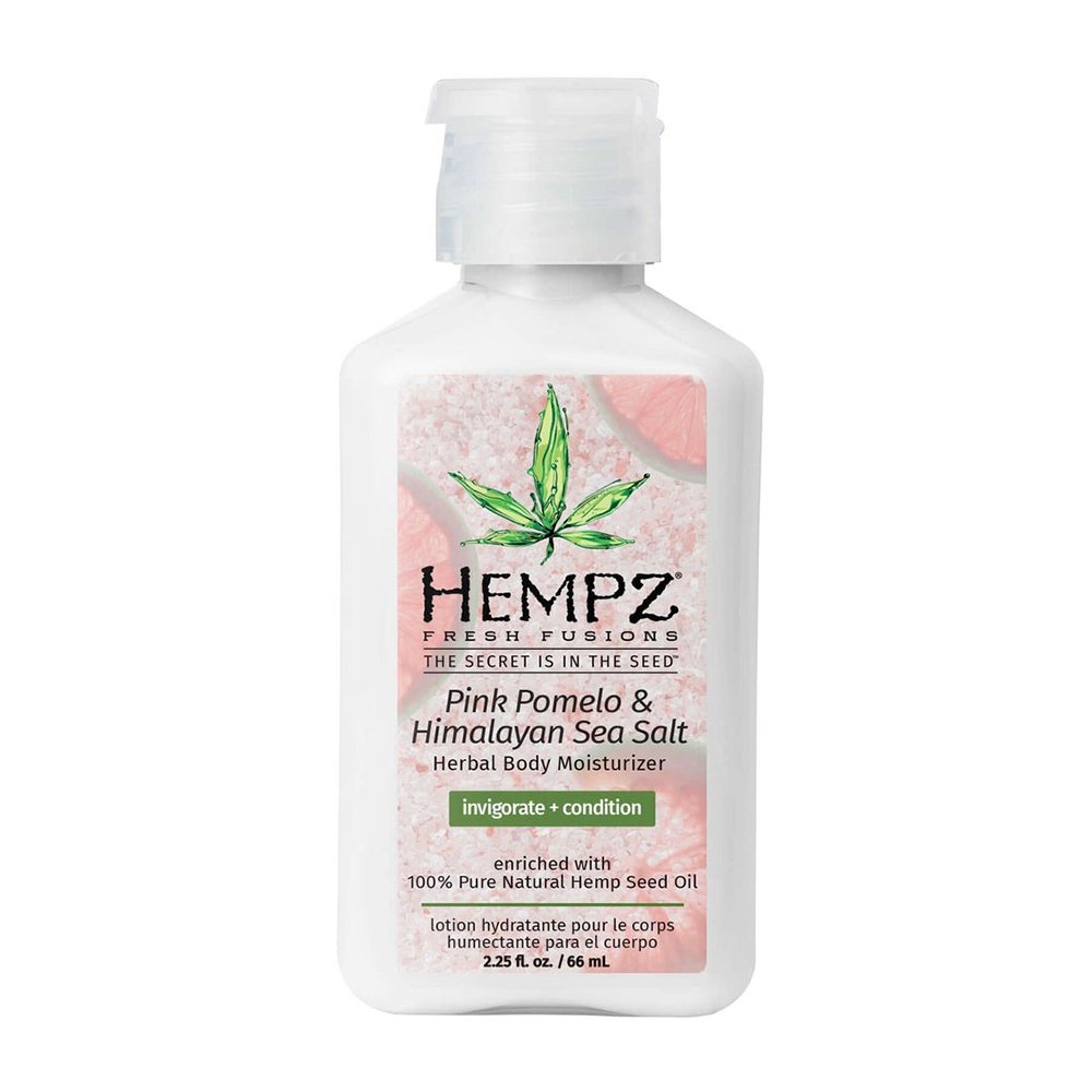 Молочко для тіла «Помело-Гімалайська сіль» HEMPZ Fresh Fusions Pink Pomelo & Himalayan Sea Salt Herbal Body Moisturizer 65 мл - основне фото