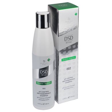 Антисеборейний шампунь DSD Luxe 002 Medline Organic pH Control Antiseborrheic Shampoo 200 мл - основне фото