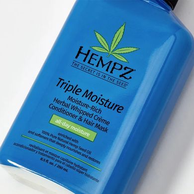 Кондиционер для волос «Тройное увлажнение» HEMPZ Triple Moisture Replenishing Conditioner 265 мл - основное фото