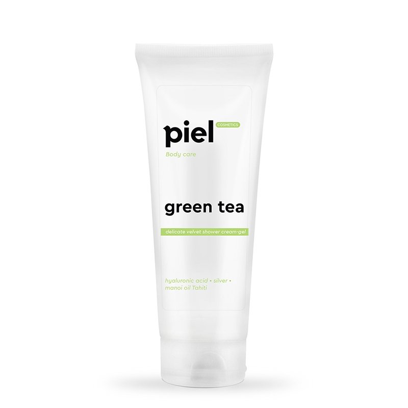 Крем-гель для душу із ароматом зеленого чаю Piel Cosmetics Body Care Green Tea Shower Cream-Gel 250 мл - основне фото