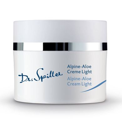 Легкий зволожувальний крем Dr. Spiller Alpine-Aloe Light Cream 50 мл - основне фото