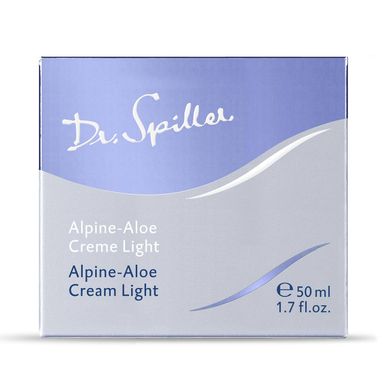 Легкий зволожувальний крем Dr. Spiller Alpine-Aloe Light Cream 50 мл - основне фото