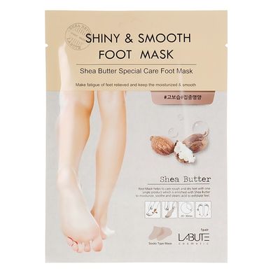 Маска-носочки для ног LABUTE Shiny & Smooth Foot Mask 16 г - основное фото