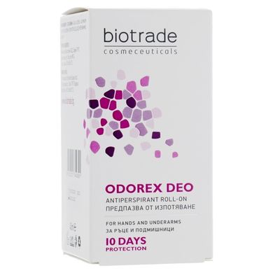 Шариковый антиперспирант Biotrade Odorex Deo Antiperspirant Roll-On 40 мл - основное фото