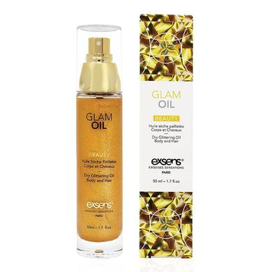 Сяюча олія для тіла та волосся Exsens Beauty Glam Oil 50 мл - основне фото
