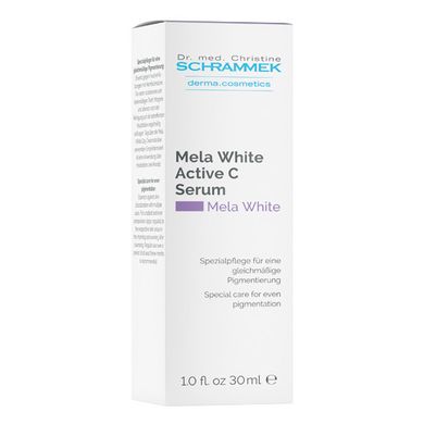 Сыворотка для лечения гиперпигментации Dr.Schrammek Mela White Active C Serum 30 мл - основное фото