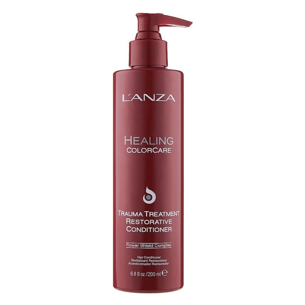 Відновлювальний кондиціонер для захисту кольору волосся L'anza Healing Colorcare Trauma Restorative Conditioner 200 мл - основне фото