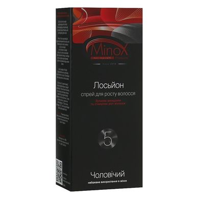 Лосьйон для росту волосся MinoX 5 Lotion-Spray For Hair Growth 50 мл - основне фото