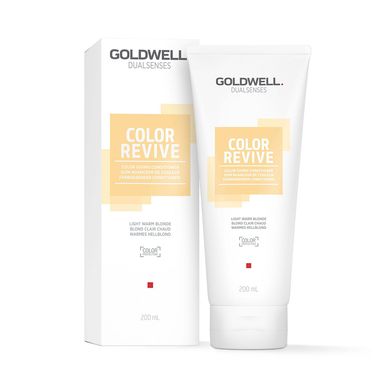 Тонувальний кондиціонер Goldwell Dualsenses Color Revive Light Warm Blonde 200 мл - основне фото