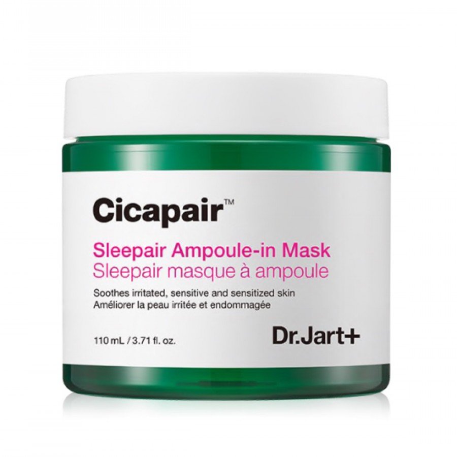 Нічна заспокійлива маска з екстрактом центелли Dr. Jart+ Cicapair Sleepair Ampoule-in Mask 110 мл - основне фото