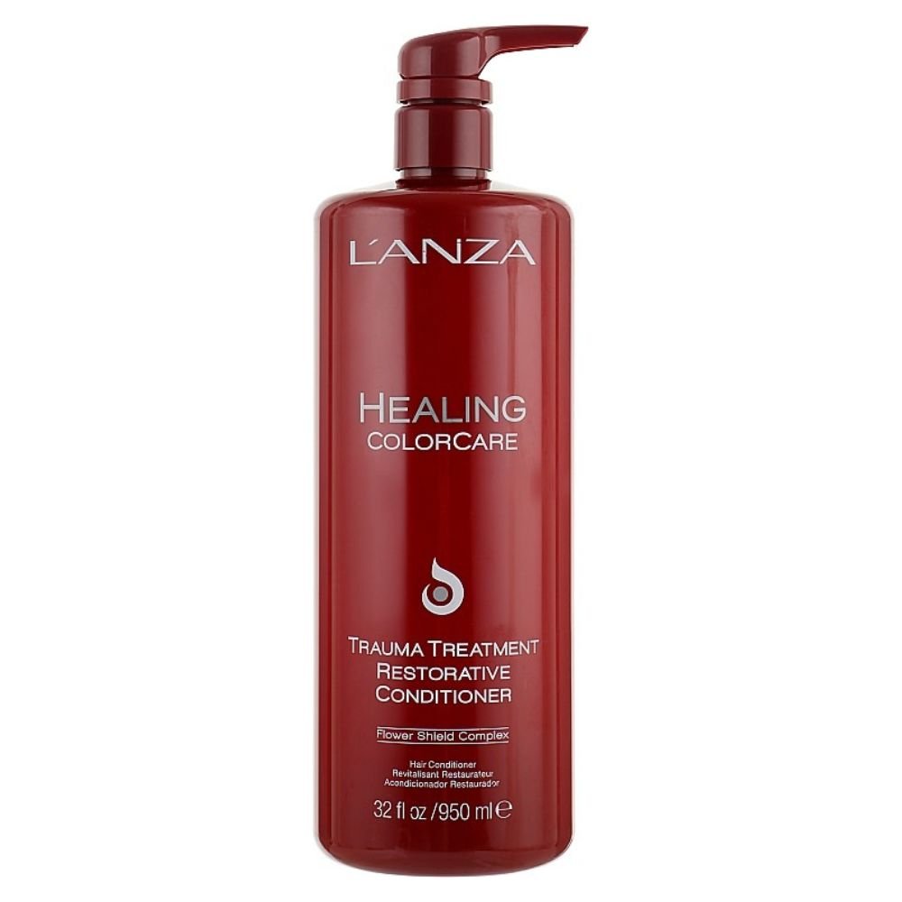 Відновлювальний кондиціонер для захисту кольору волосся L'anza Healing Colorcare Trauma Restorative Conditioner 950 мл - основне фото