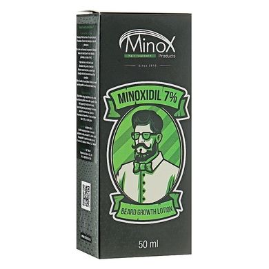 Лосьйон для росту бороди MinoX 7% Beard Growth Lotion 50 мл - основне фото