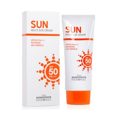 Сонцезахисний крем з арбутином Food A Holic Multi Sun Cream SPF 50+ PA+++ 70 мл - основне фото