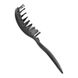 Чёрная щётка-луна для укладки Hairway Skeleton Brush Carbon Advance 08254 - дополнительное фото