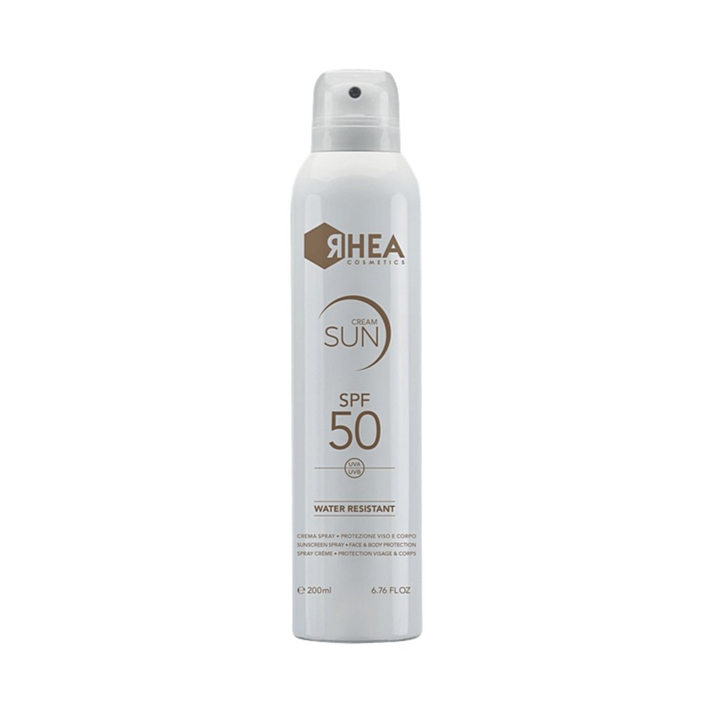 Кремовий спрей для обличчя та тіла Rhea Cosmetics CreamSun SPF 50 Sunscreen Spray Face & Body 200 мл - основне фото
