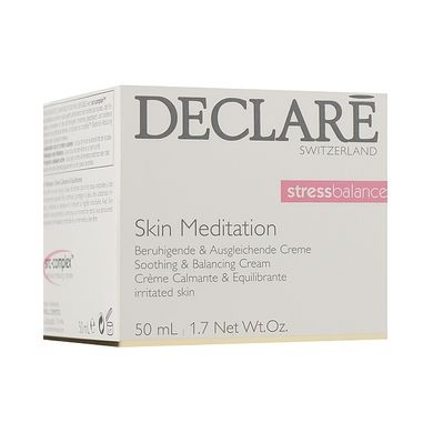 Успокаивающий крем DECLARE Stress Balance Skin Meditation Soothing & Balancing Cream 50 мл - основное фото
