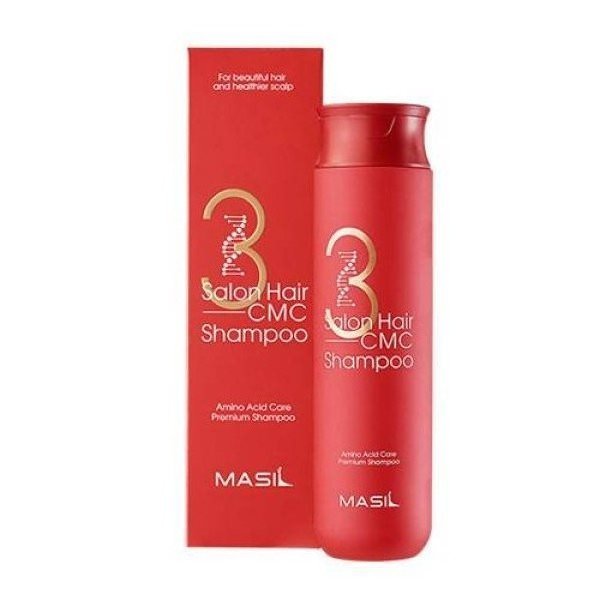 Відновлювальний професійний шампунь з церамідами Masil 3 Salon Hair CMC Shampoo 300 мл - основне фото