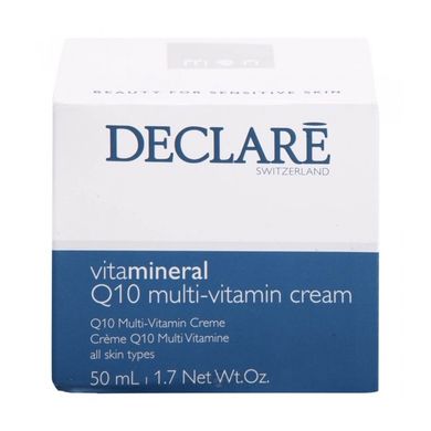 Мультивітамінний крем DECLARE Men Care Vitamineral Q10 Multi-Vitamin Cream 50 мл - основне фото