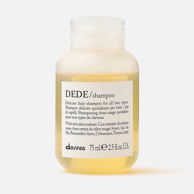 Деликатный ежедневный шампунь Davines Essential Haircare Dede Shampoo 75 мл - основное фото