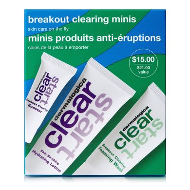 Дорожный набор для проблемной кожи Dermalogica Breakout Clearing Minis - основное фото