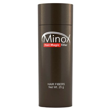 Пудра-камуфляж для волос № 1 (чёрный) MinoX Hair Magic Filler Hair Fibers (black) 25 г - основное фото