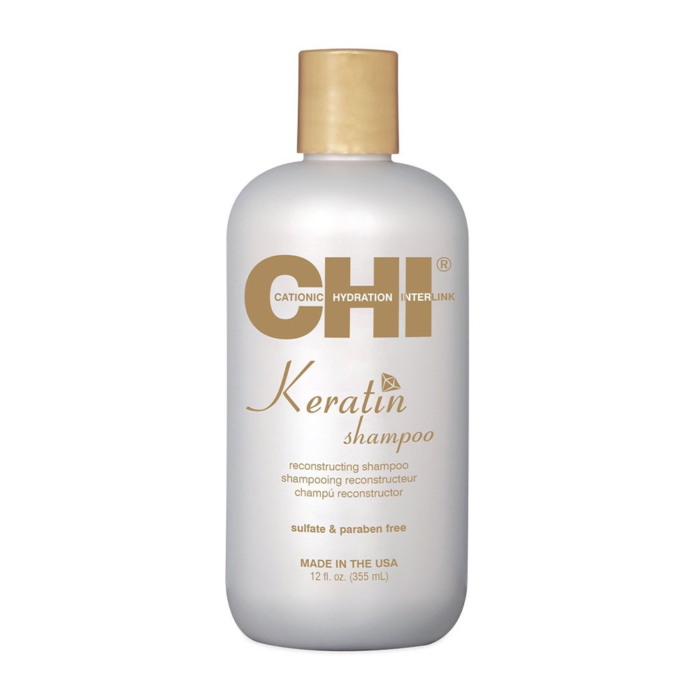 Восстанавливающий кератиновый шампунь CHI Keratin Reconstructing Shampoo 355 мл - основное фото