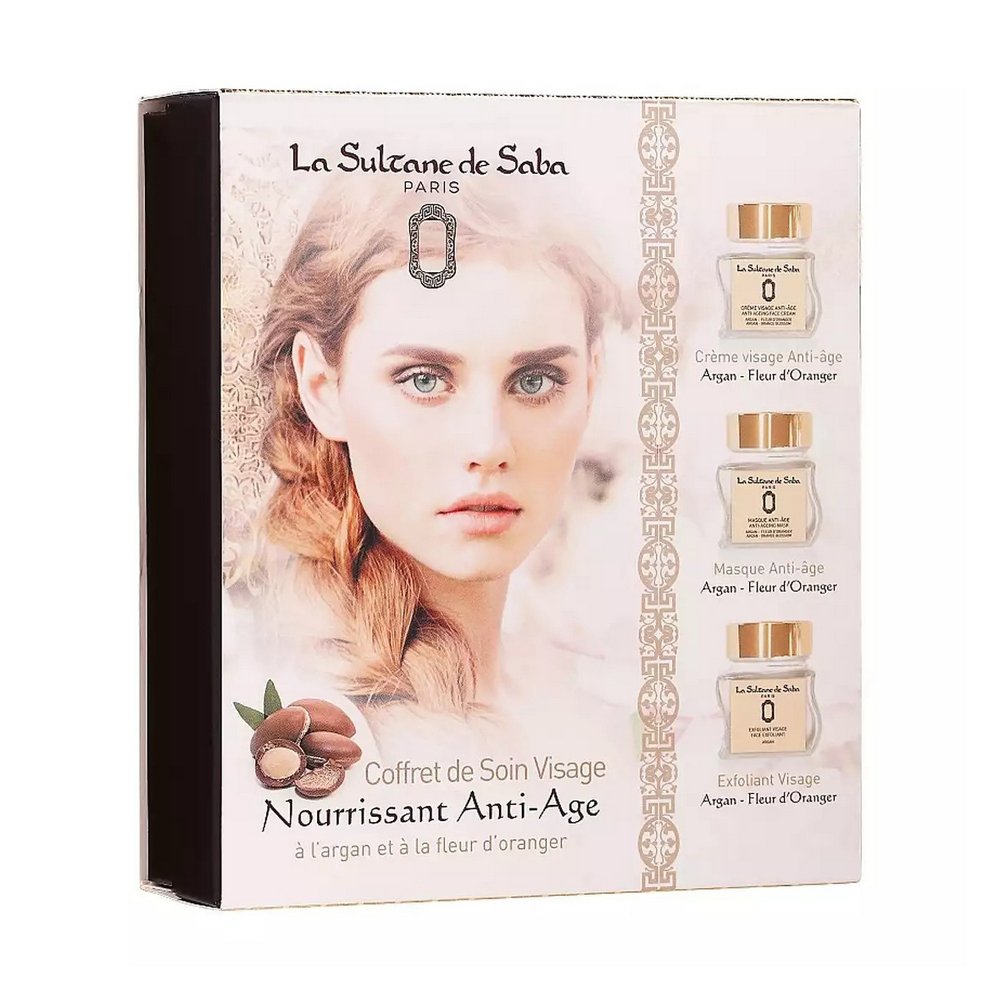 Подарунковий набір для обличчя з олією La Sultane de Saba Argan Gift Set - основне фото