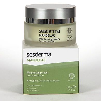 Зволожувальний крем із мигдалевою кислотою Sesderma Mandelac Moisturizing Cream 50 мл - основне фото