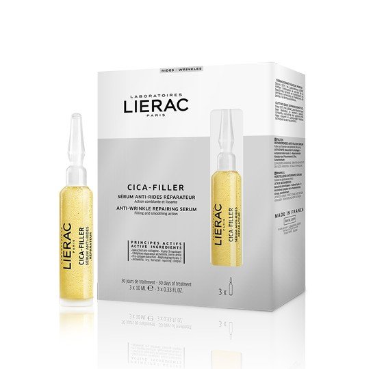 Відновлювальна сироватка проти зморшок LIERAC Cica-Filler Serum Anti-Rides Reparateur 3x10 мл - основне фото