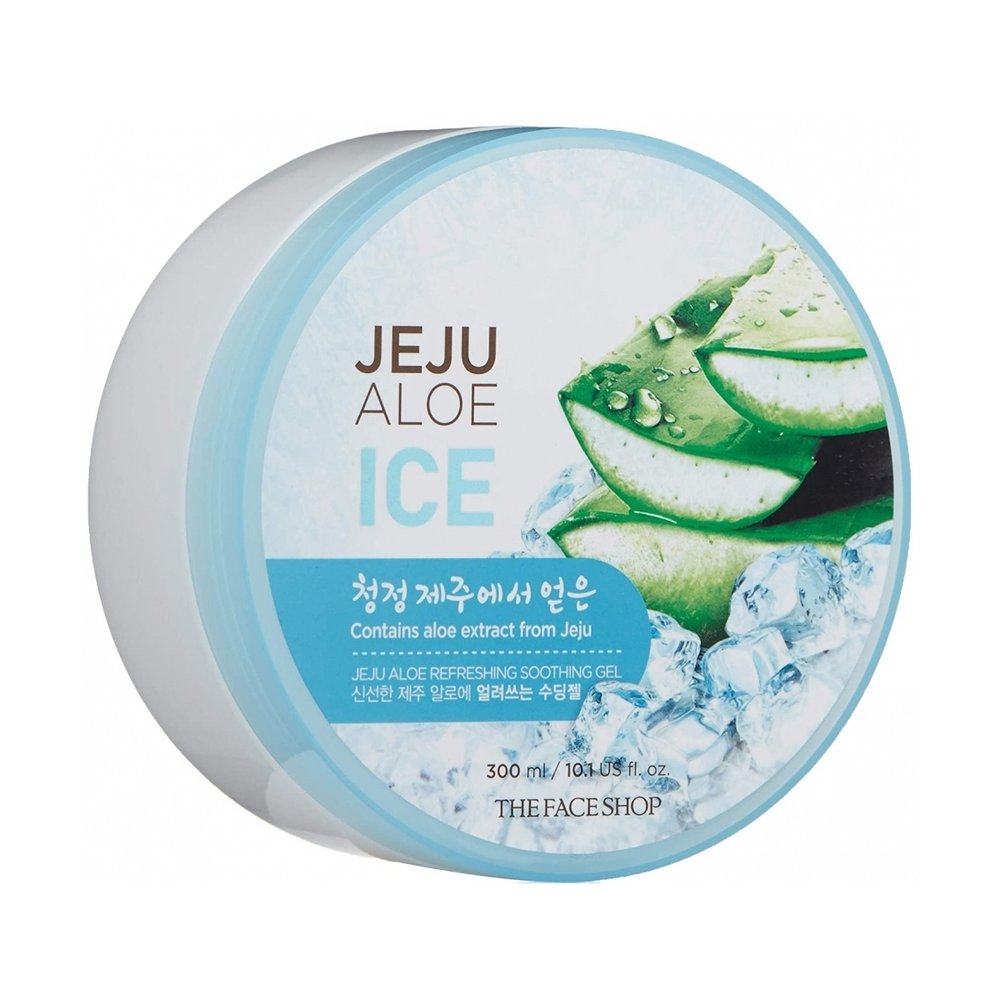 Освежающий гель с алоэ для лица и тела THE FACE SHOP Jeju Aloe Refreshing Soothing Gel 300 мл - основное фото