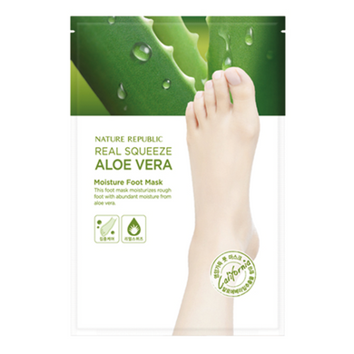 Маска-пилинг для ног с экстрактом алоэ NATURE REPUBLIC Foot & Nature Aloe Peeling Foot Mask 25 мл - основное фото