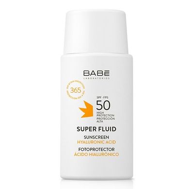 Сонцезахисний флюїд BABE Laboratorios Sun Protection Super Fluid SPF 50 50 мл - основне фото