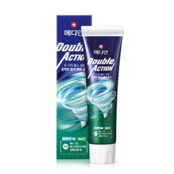 Зубна паста з м'ятою MEDIAN Double Action Mint Toothpaste 130 мл - основне фото