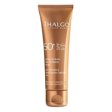 Антивіковий сонцезахисний крем для обличчя THALGO Age Defence Sun Screen Cream SPF 50+ 50 мл - основне фото