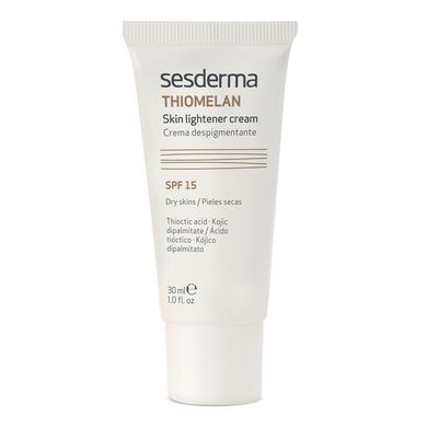 Отбеливающий крем Sesderma Thiomelan Skin Lightener Cream SPF 15 30 мл - основное фото