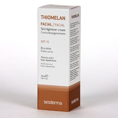 Отбеливающий крем Sesderma Thiomelan Skin Lightener Cream SPF 15 30 мл - основное фото
