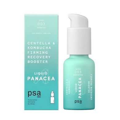 Зміцнювальний відновлювальний бустер PSA Liquid Panacea: Centella & Kombucha Firming Recovery Booster 15 мл - основне фото