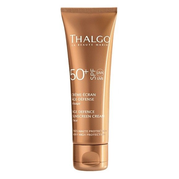 Антивіковий сонцезахисний крем для обличчя THALGO Age Defence Sun Screen Cream SPF 50+ 50 мл - основне фото