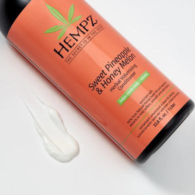 Кондиционер для объёма волос HEMPZ Daily Hair Care Volumizing Conditioner Sweet Pineapple & Honey Melon 1000 мл - основное фото