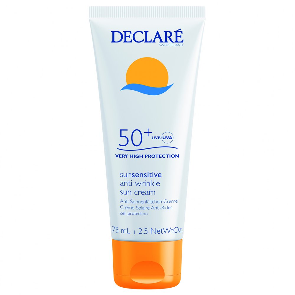 Сонцезахисний крем проти зморщок DECLARE Sun Sensitive Anti-Wrinkle Sun Cream SPF 50+ 75 мл - основне фото