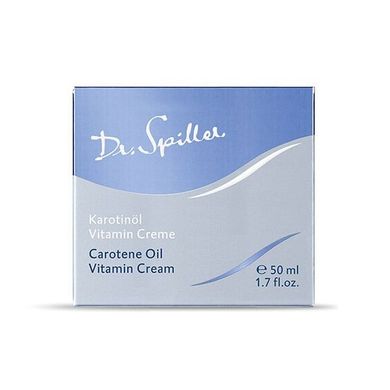Крем для сухої шкіри з каротином Dr. Spiller Carotene Oil Vitamin Cream 50 мл - основне фото