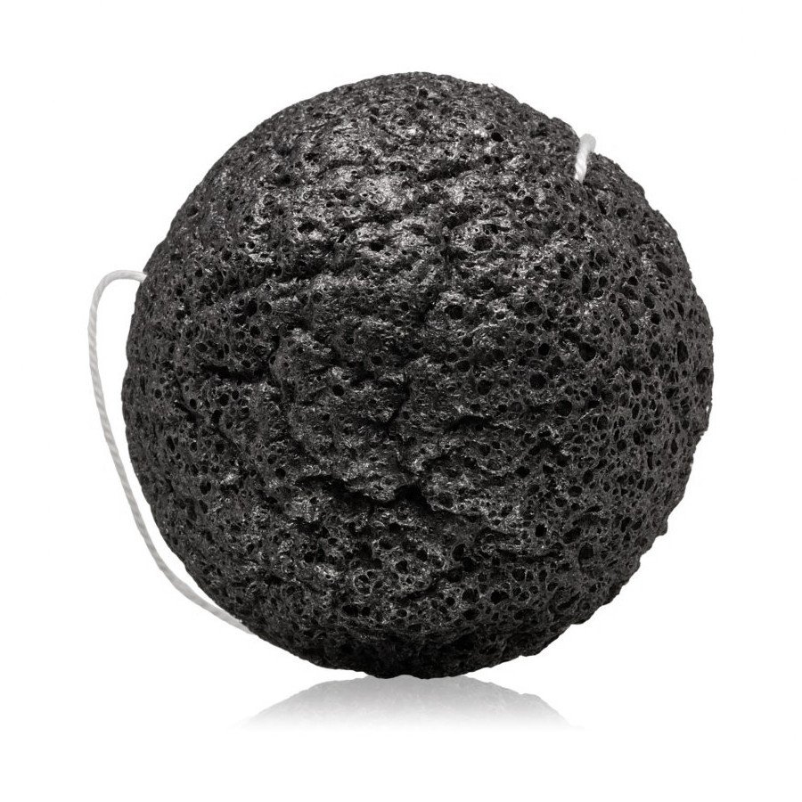 Спонж для ексфоліації з деревним вугіллям Erborian Charcoal Konjac Sponge 1 шт - основне фото