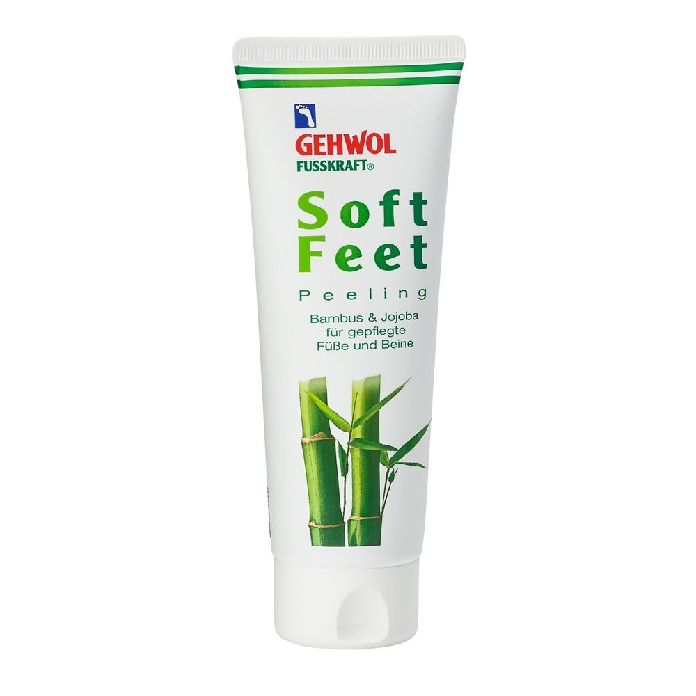 Пілінг «Бамбук та жажоба» Gehwol Fusskraft Soft Feet Peeling 125 мл - основне фото