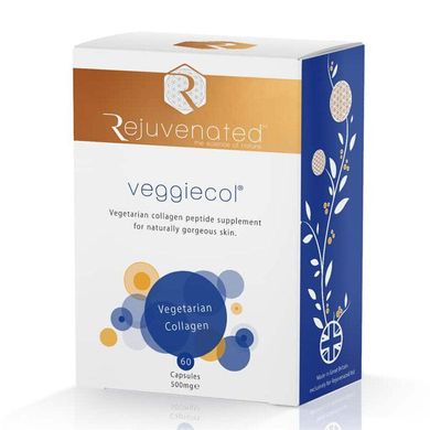 Веган колаген Rejuvenated Veggiecol 60 капсул - основне фото