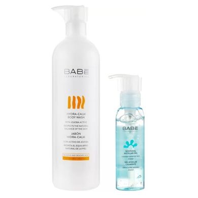 Набор для деликатного очищения лица и тела BABE Laboratorios Clean Wash Skin - основное фото