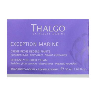Укріплювальний крем THALGO Exception Marine Redensifying Rich Cream 50 мл - основне фото